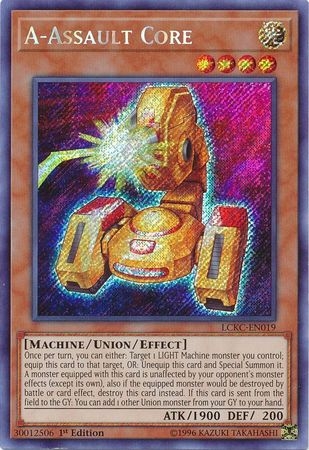 A-Assault Core - LCKC-EN019 - Secret Rare 1st Edition