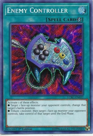 Enemy Controller - LCKC-EN032 - Secret Rare 1st Edition