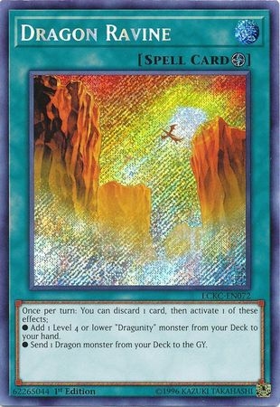 Dragon Ravine - LCKC-EN072 - Secret Rare 1st Edition