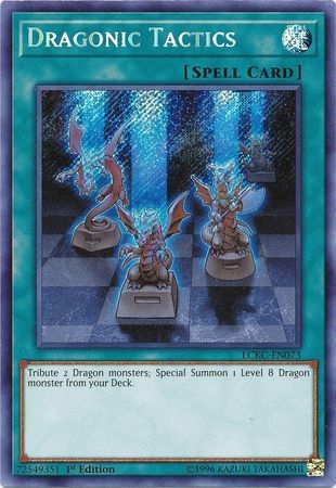 Dragonic Tactics - LCKC-EN073 - Secret Rare 1st Edition