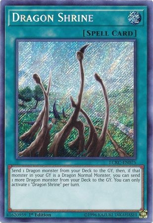 Dragon Shrine - LCKC-EN075 - Secret Rare 1st Edition