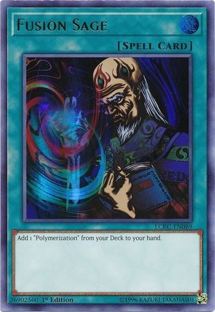 Fusion Sage - LCKC-EN089 - Ultra Rare 1st Edition