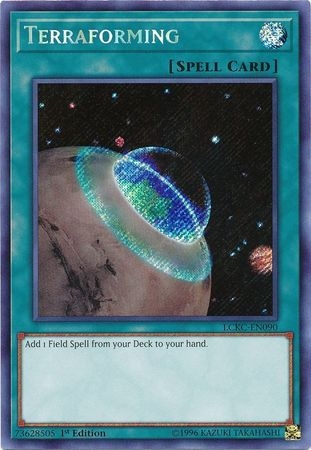 Terraforming - LCKC-EN090 - Secret Rare 1st Edition