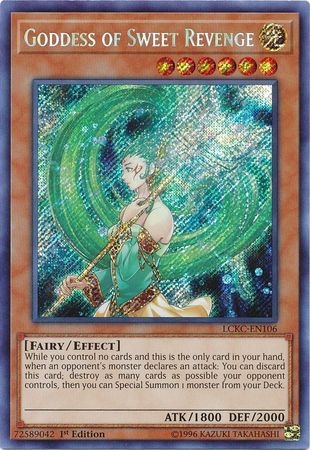 Goddess of Sweet Revenge - LCKC-EN106 - Secret Rare 1st Edition