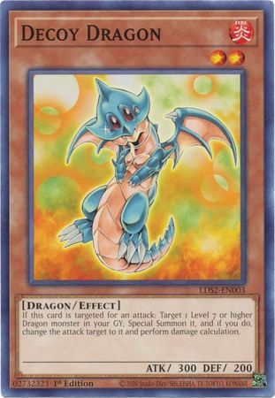 Decoy Dragon - LDS2-EN003 - Common 1st Edition