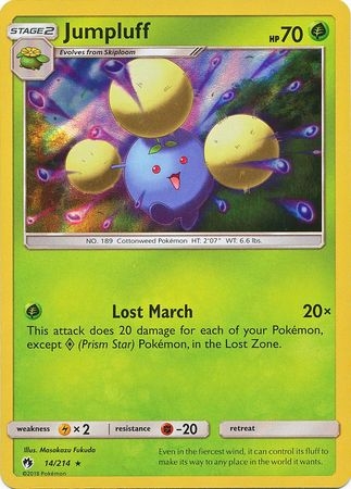 Jumpluff - 14/214 - Holo Rare