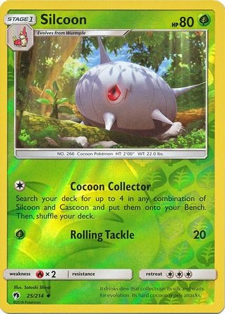 Silcoon - 25/214 - Uncommon Reverse Holo