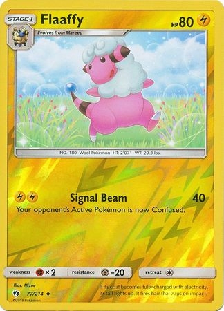 Flaaffy - 77/214 - Uncommon Reverse Holo