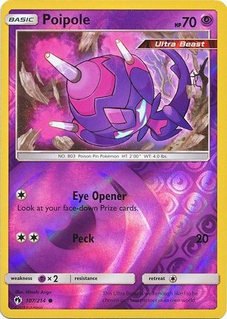Poipole - 107/214 - Common Reverse Holo