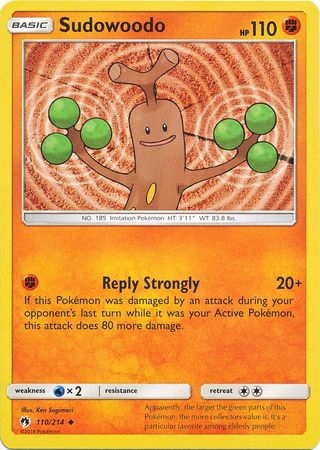 Sudowoodo - 110/214 - Uncommon