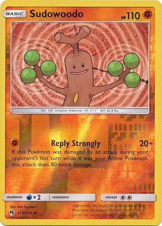 Sudowoodo - 110/214 - Uncommon Reverse Holo