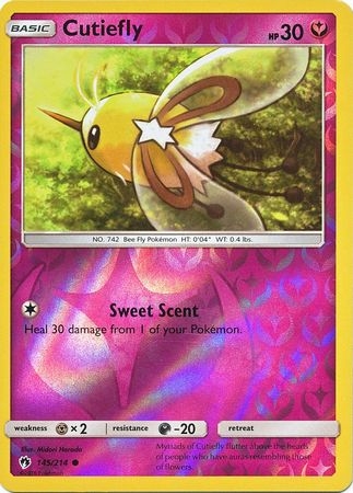 Cutiefly - 145/214 - Common Reverse Holo