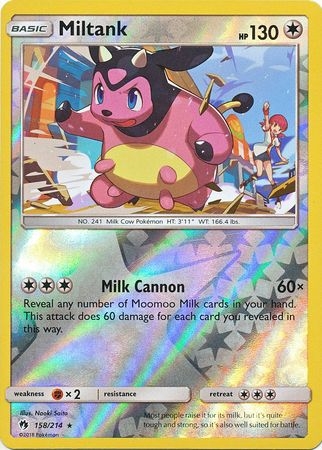 Miltank - 158/214 - Rare Reverse Holo