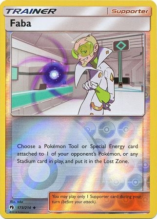 Faba - 173/214 - Uncommon Reverse Holo