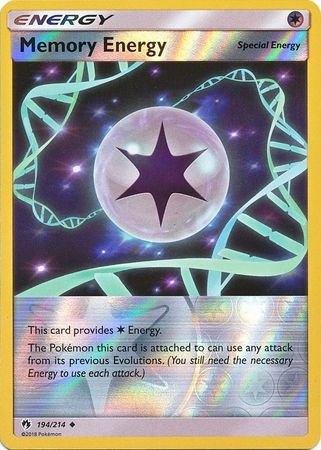 Memory Energy - 194/214 - Uncommon Reverse Holo