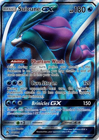 Suicune GX - 200/214 - Full Art Ultra Rare