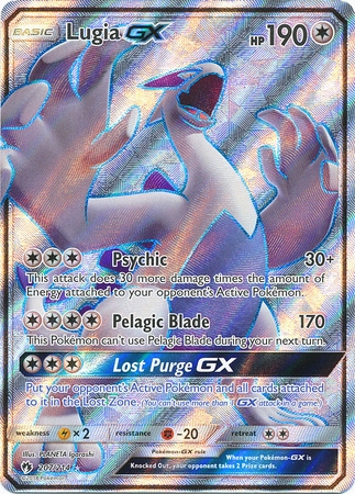 Lugia GX - 207/214 - Full Art Ultra Rare