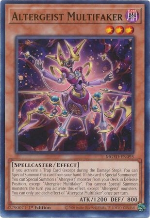 Altergeist Multifaker - MGED-EN095 - Rare 1st Edition