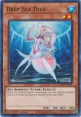 Deep Sea Diva - MGED-EN130 - Rare 1st Edition