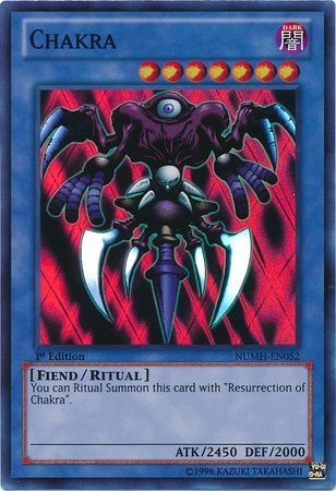 Chakra - NUMH-EN052 - Super Rare 1st Edition