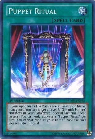 Puppet Ritual - NUMH-EN054 - Super Rare 1st Edition