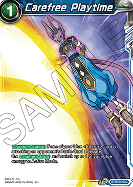 Carefree Playtime - BT16-043 - Uncommon