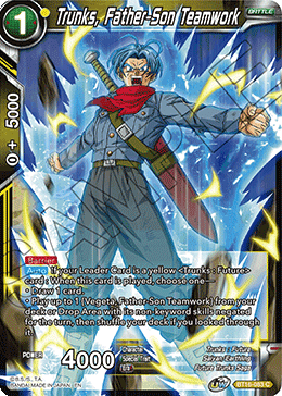Trunks, Father-Son Teamwork - BT16-083 - Common