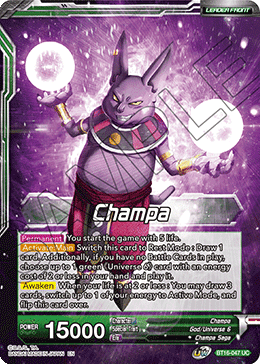 Champa | Champa, Victory at All Costs - BT16-047 - Uncommon