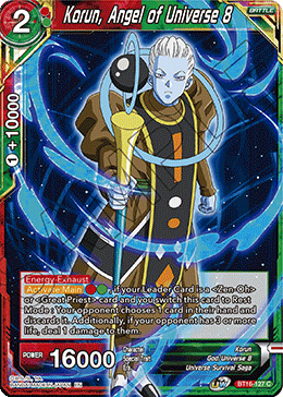 Korun, Angel of Universe 8 - BT16-127 - Common