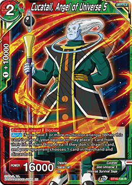 Cucatail, Angel of Universe 5 - BT16-126 - Rare