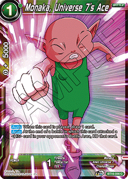 Monaka, Universe 7's Ace - BT16-056 - Common Foil