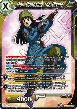 Mai, Opposing the Divine - BT16-073 - Uncommon Foil