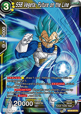 SSB Vegeta, Future on the Line - BT16-077 - Rare