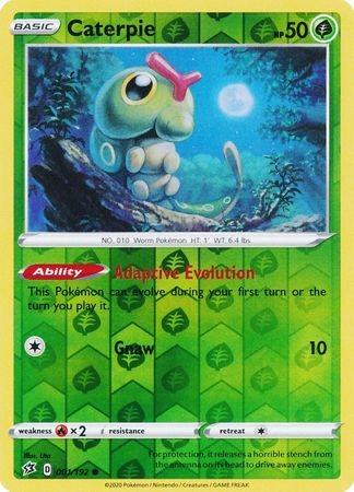 Caterpie - 001/192 - Common Reverse Holo
