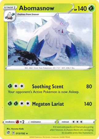 Abomasnow - 013/192 - Rare