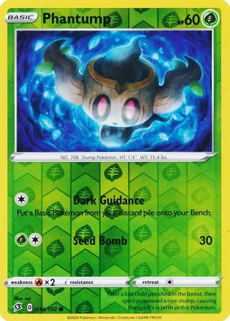 Phantump - 014/192 - Common Reverse Holo