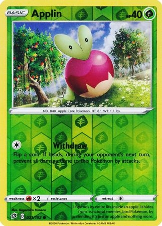 Applin - 021/192 - Common Reverse Holo