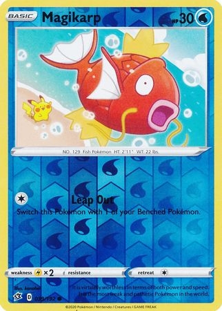 Magikarp - 039/192 - Common Reverse Holo