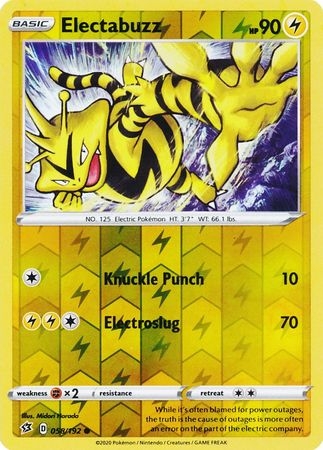 Electabuzz - 058/192 - Common Reverse Holo