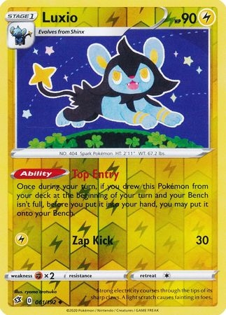 Luxio - 061/192 - Uncommon Reverse Holo