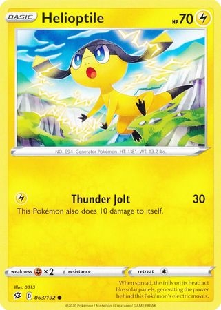 Helioptile - 063/192 - Common