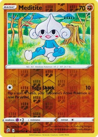 Meditite - 097/192 - Common Reverse Holo