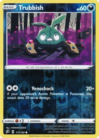 Trubbish - 117/192 - Common Reverse Holo