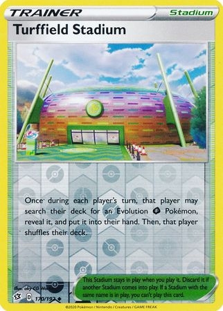 Turffield Stadium - 170/192 - Uncommon Reverse Holo