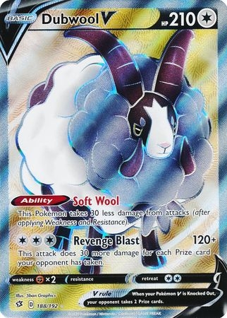 Dubwool V - 188/192 - Full Art Ultra Rare