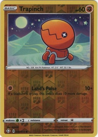 Trapinch - 40/72 - Common Reverse Holo