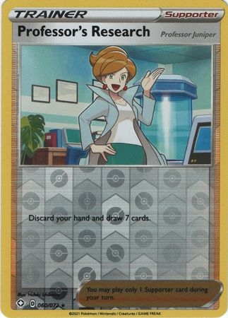 Professor's Research - 60/72 - Rare Reverse Holo