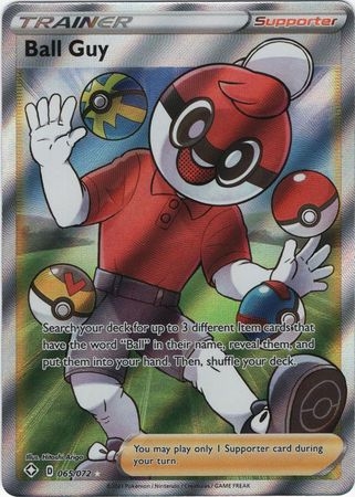 Ball Guy - 65/72 - Full Art Ultra Rare