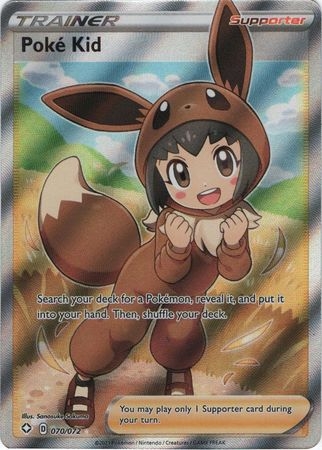 Poke Kid - 70/72 - Full Art Ultra Rare