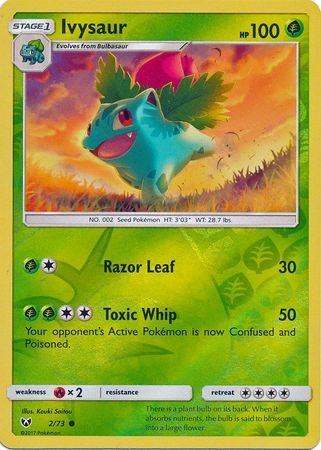 Ivysaur - 2/73 - Common Reverse Holo